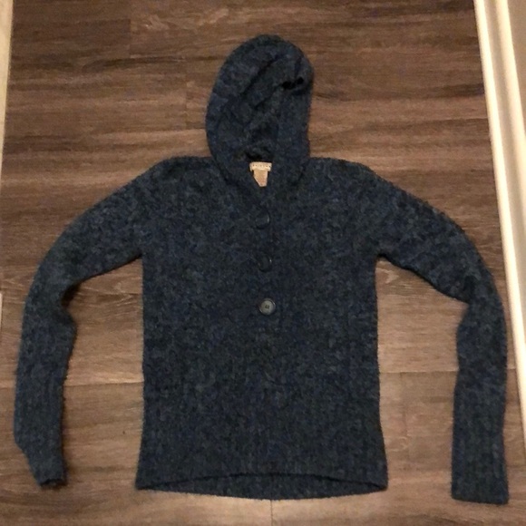 Vintage Arizona Jean Company Sweater Top - Size L/G - Cozy Hooded Pullover - Picture 1 of 10